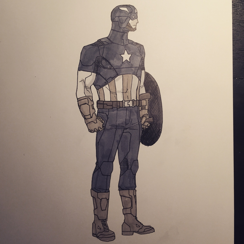 Illustration for article titled Kris Anka's 'Cap A Day' Is A Great Gallery Of Steve Rogers' Best Looks